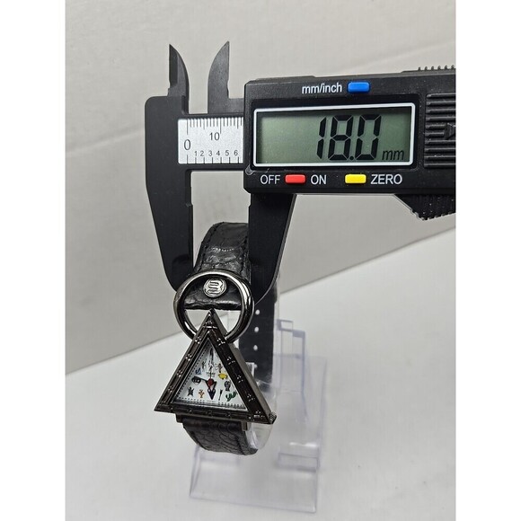 Today Timewear Southwest Watch Triangle Dial Tribal Symbols Leather New Battery main image 8